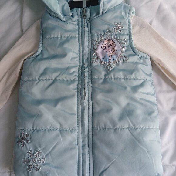 Disney Frozen Elsa 3 piece outfit set Size 3T - Picture 2 of 5